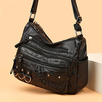 Petit sac cadeau de vacances de qualité supérieure pour femmes, nouveau sac à bandoulière tendance, sac à bandoulière de grande capacité pour les mamans d'âge moyen, à la mode