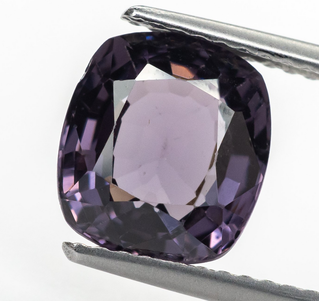3.06 ct Natural Purple Spinel – Unheated Cushion Cut – Burma (Myanmar) – GRA Antwerp