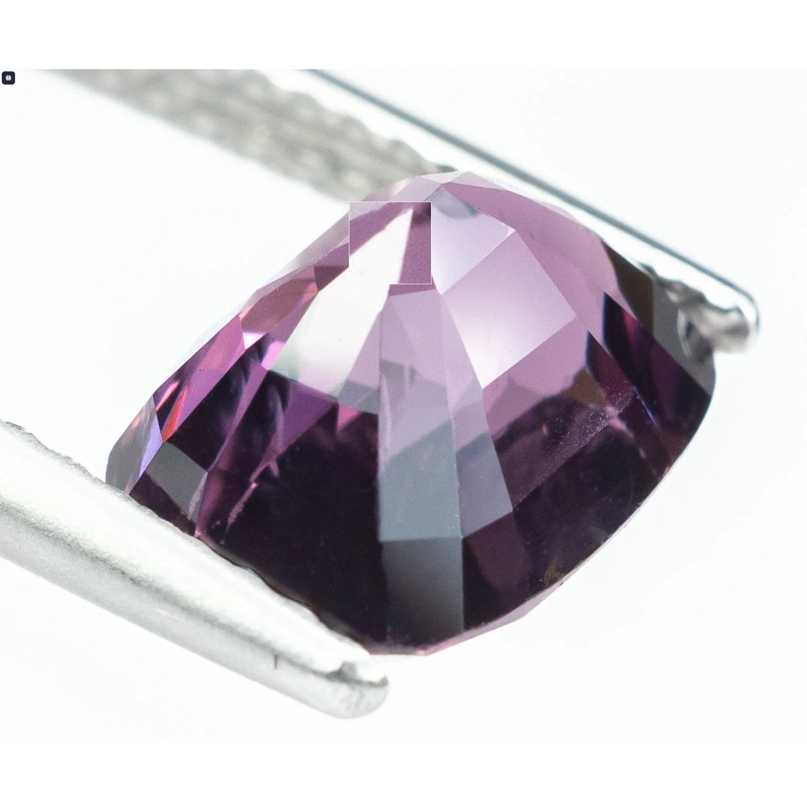 2.77ct natural purple spinel cushion cut unheated no heat treatment loose gemstone Myanmar origin GRA certified